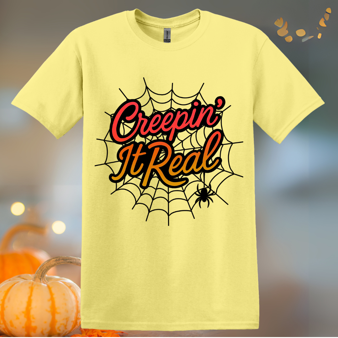 Creepin' It Real Halloween T-Shirt