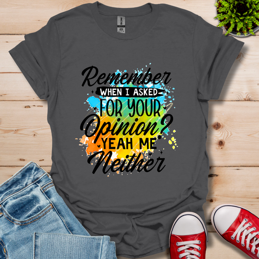 Remember When T-Shirt