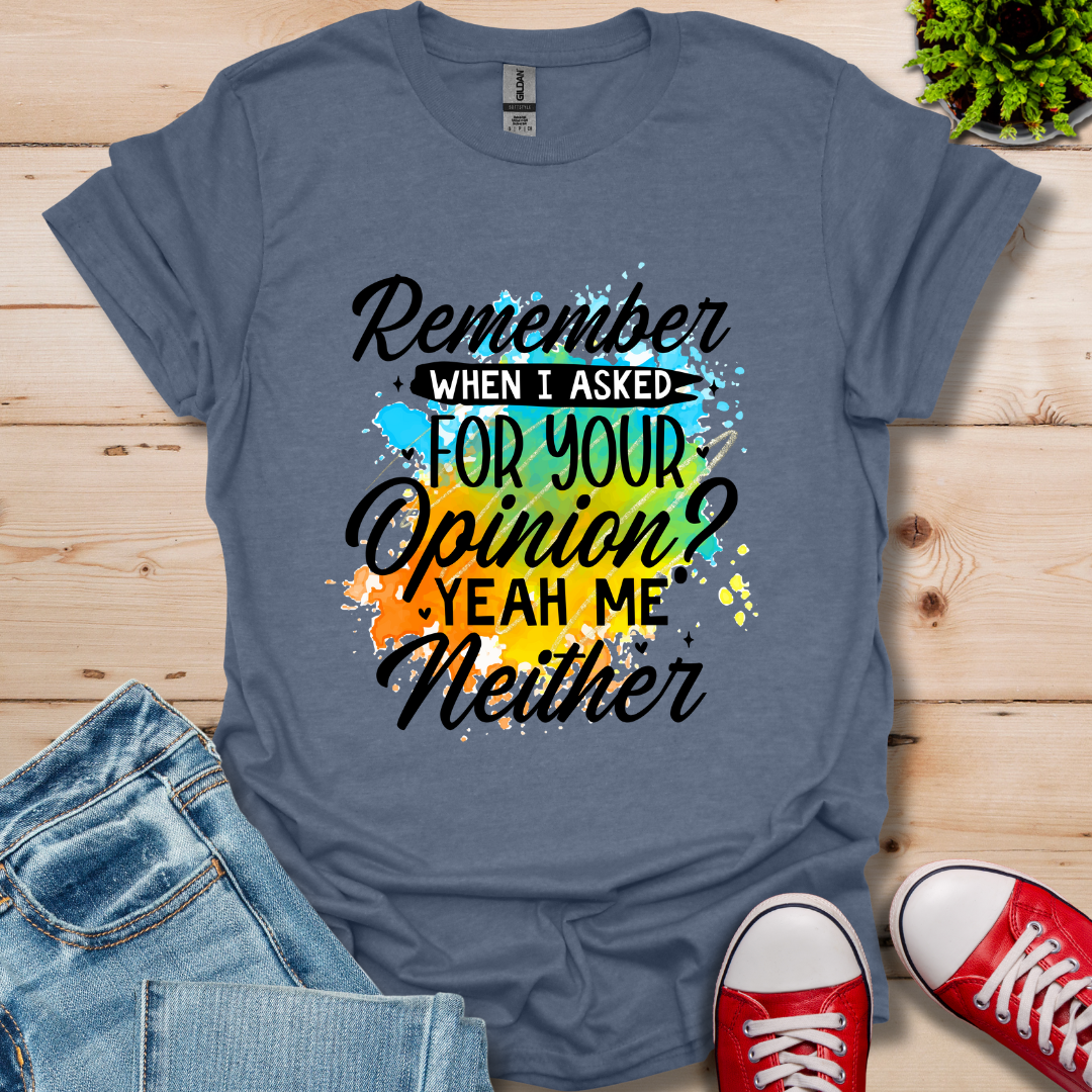 Remember When T-Shirt