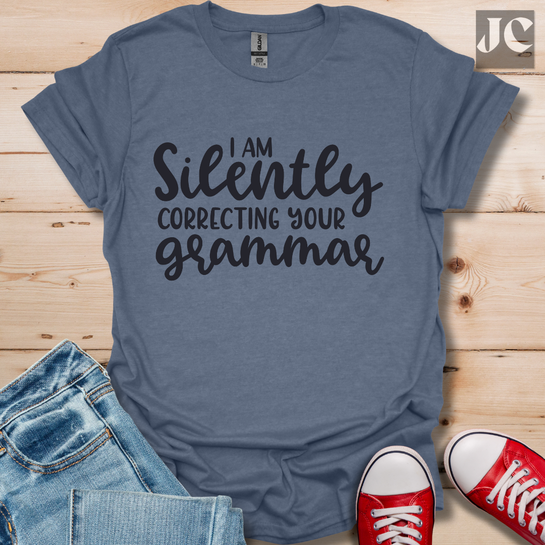 Silently Correcting your Grammar T-Shirt
