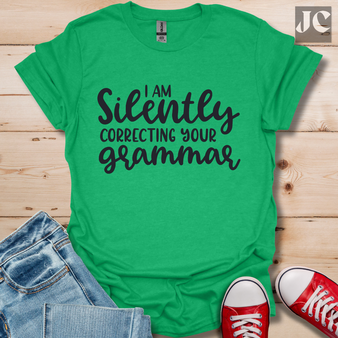 Silently Correcting your Grammar T-Shirt