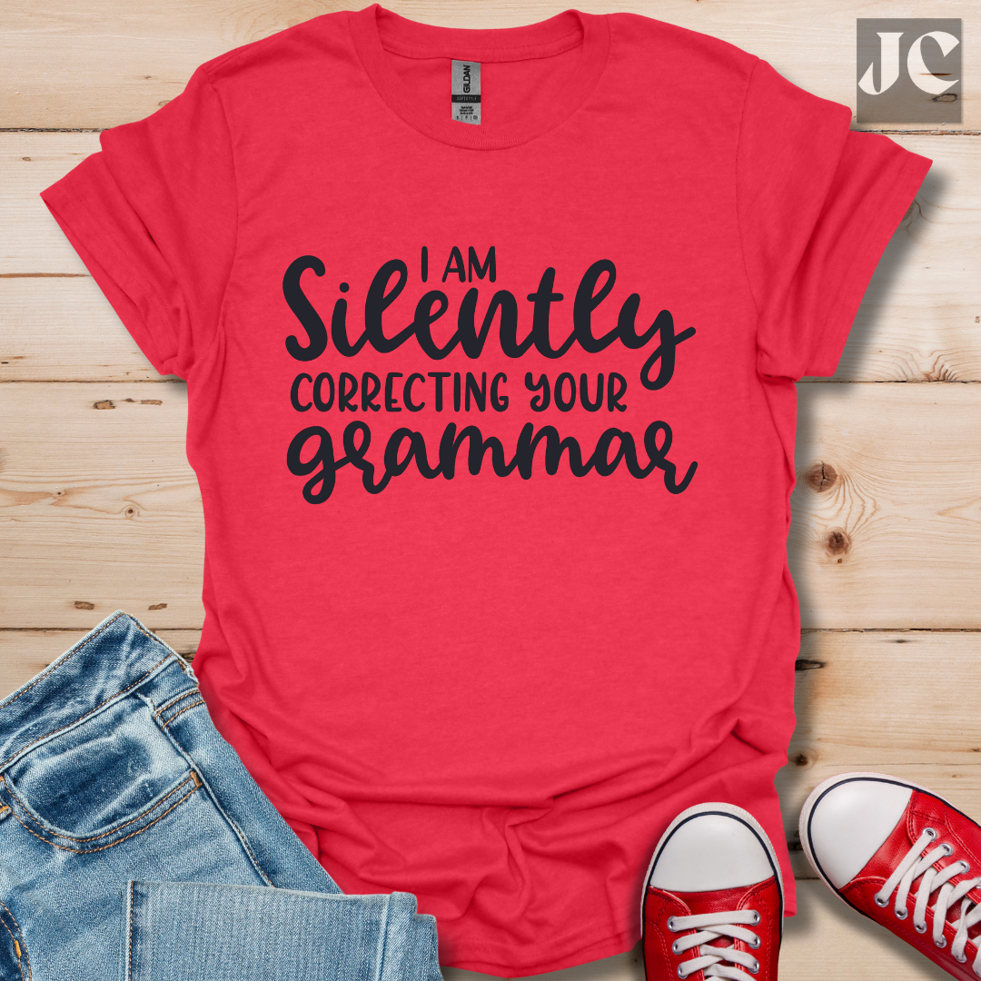 Silently Correcting your Grammar T-Shirt