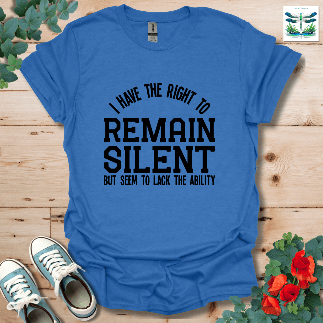 Right to Remain Silent T-Shirt