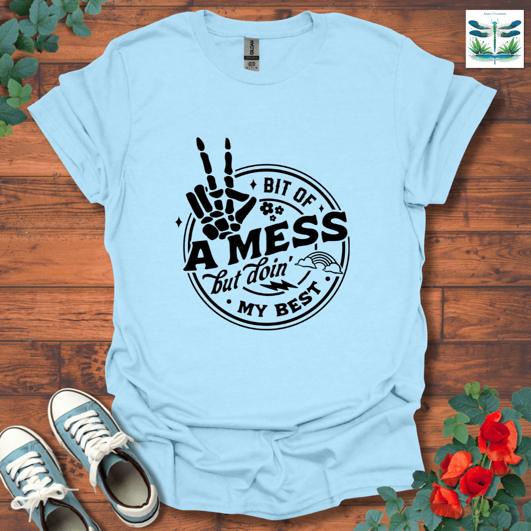 Bit of A Mess Hand T-Shirt