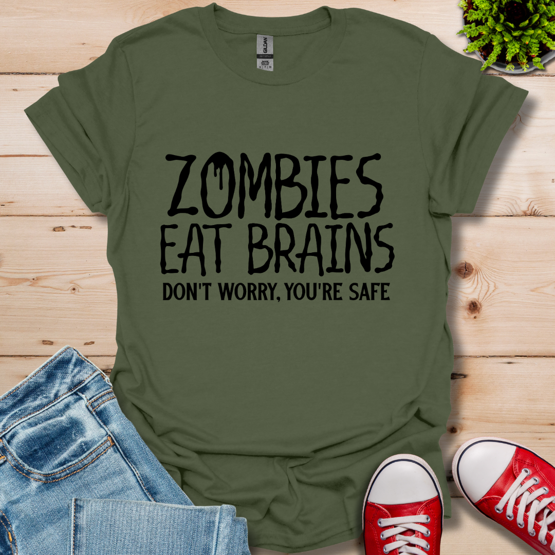 Zombies Eat Brains T-Shirt