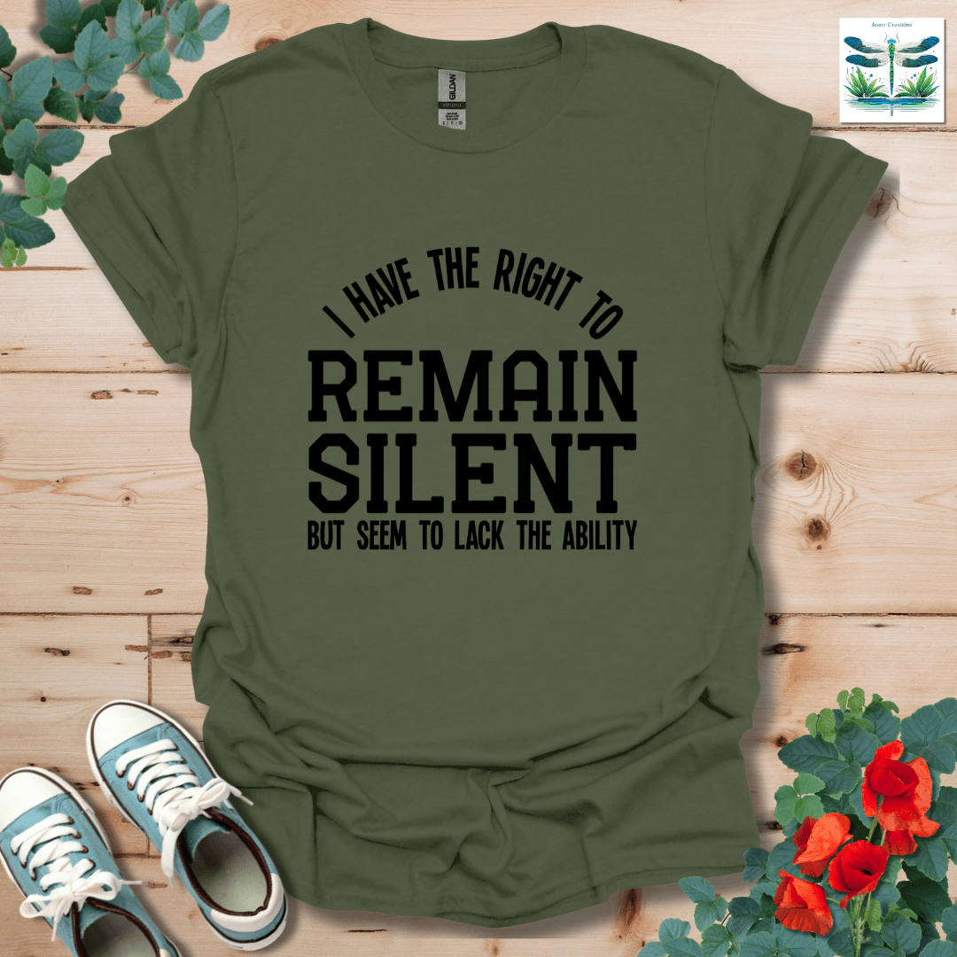 Right to Remain Silent T-Shirt