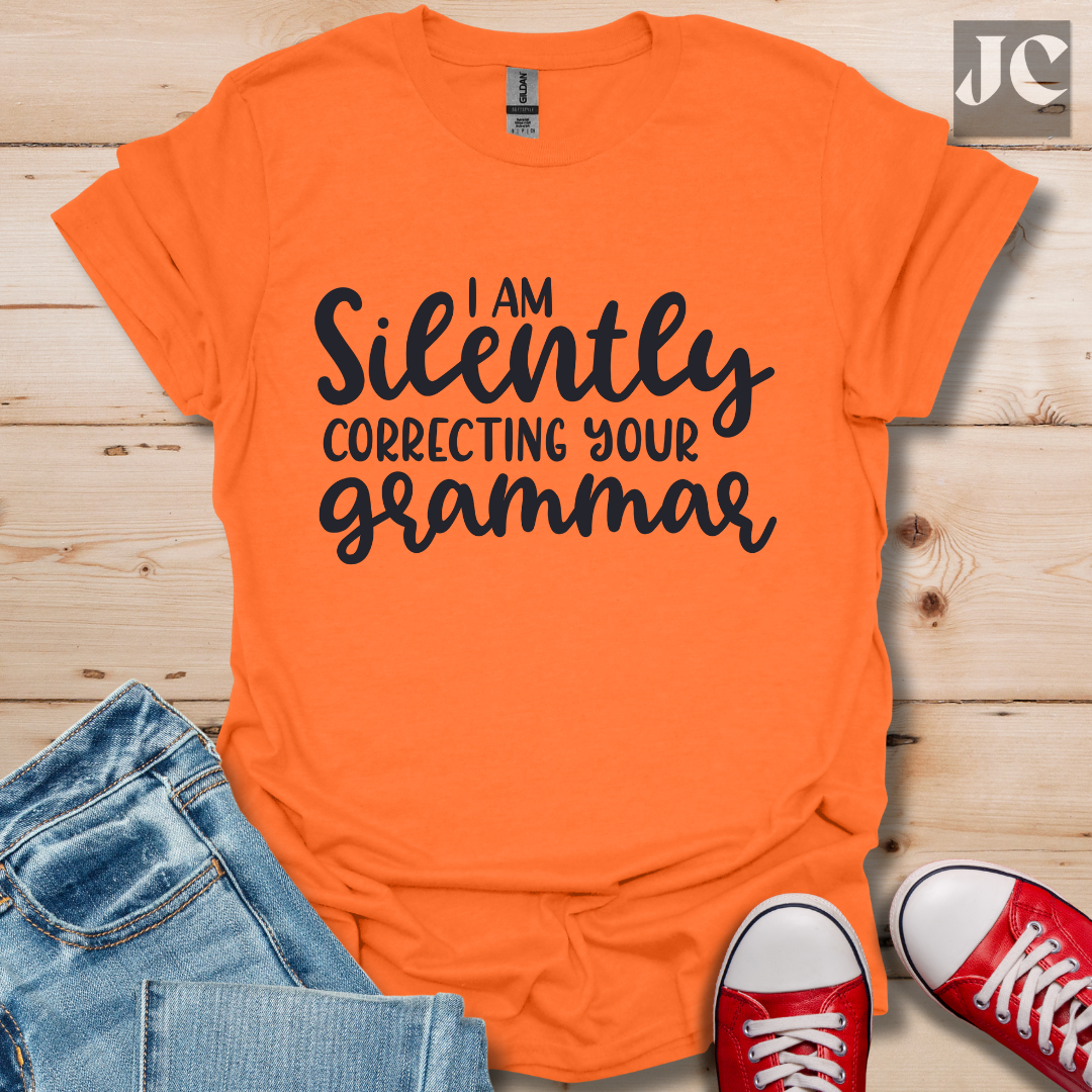 Silently Correcting your Grammar T-Shirt