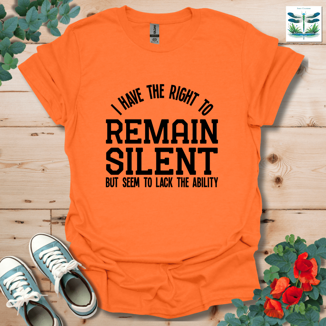 Right to Remain Silent T-Shirt