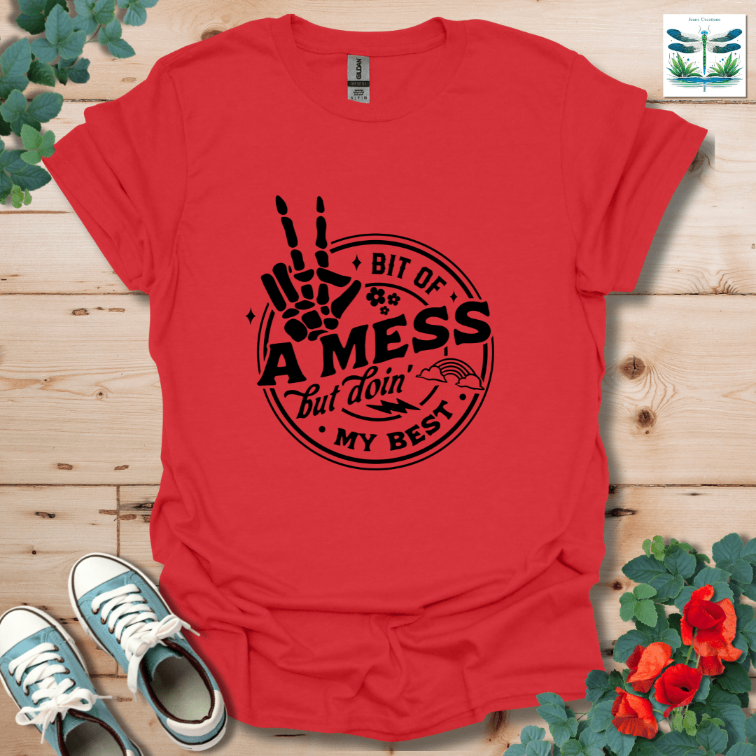 Bit of A Mess Hand T-Shirt