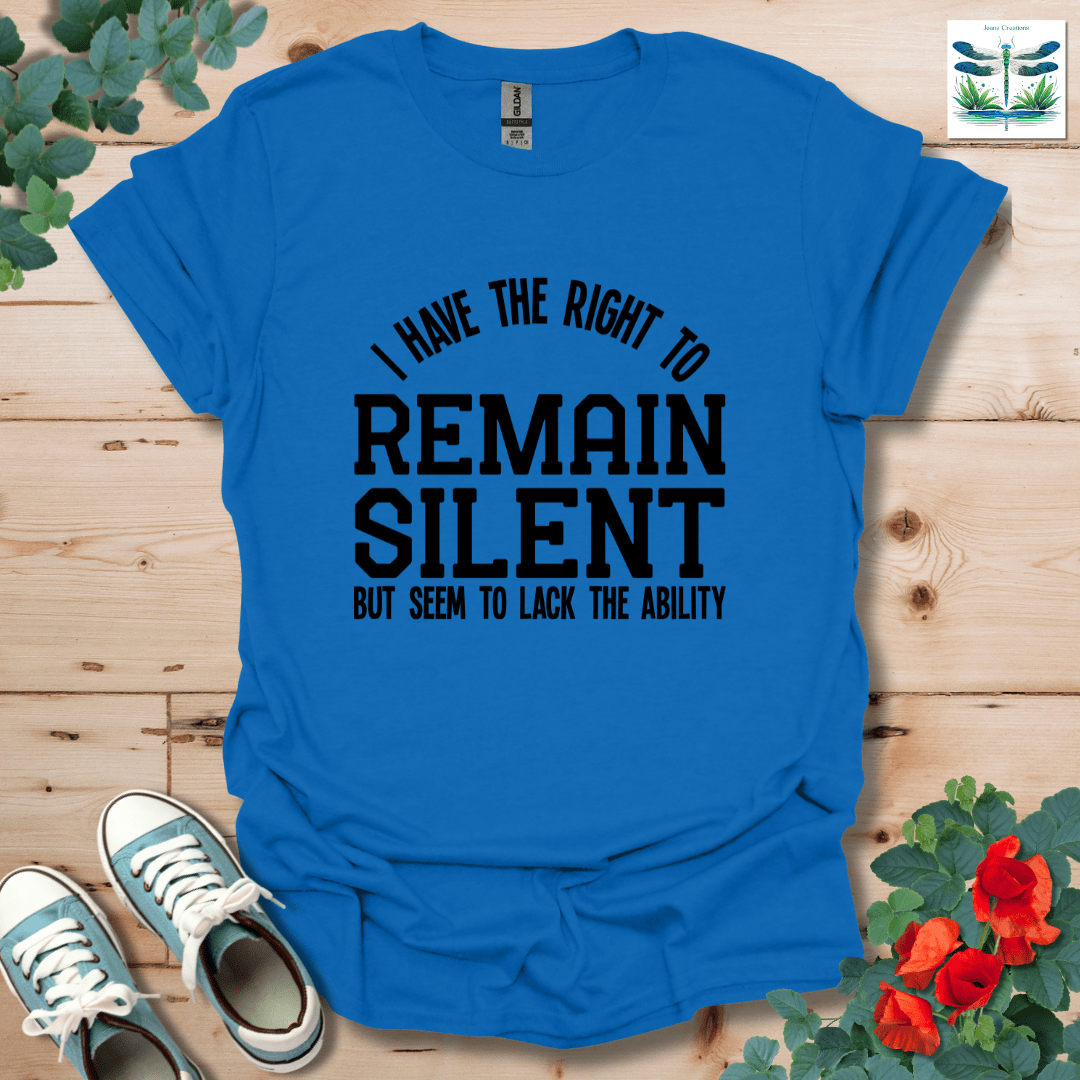 Right to Remain Silent T-Shirt