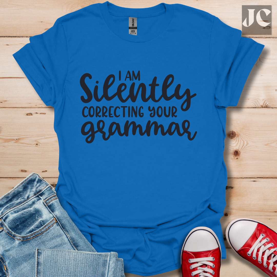 Silently Correcting your Grammar T-Shirt
