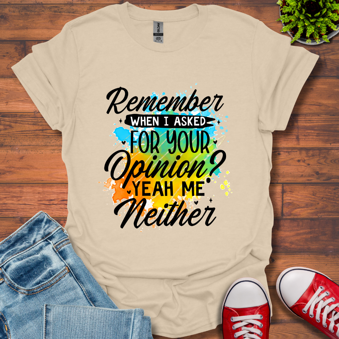 Remember When T-Shirt