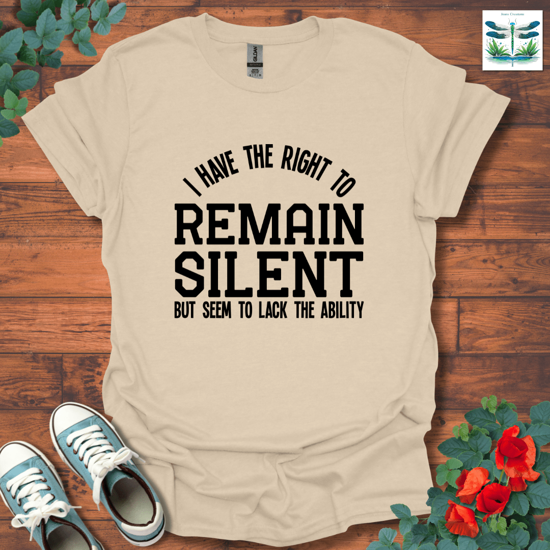 Right to Remain Silent T-Shirt