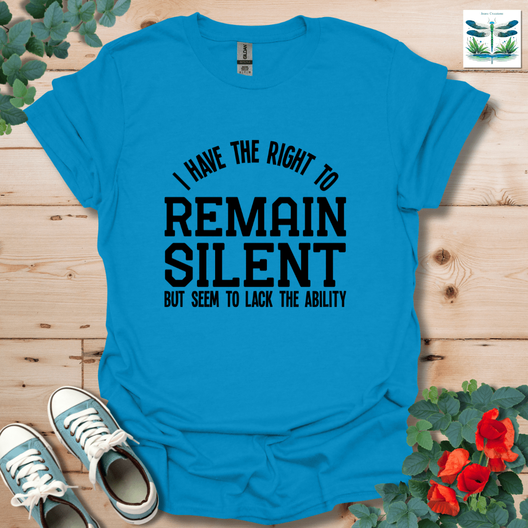 Right to Remain Silent T-Shirt