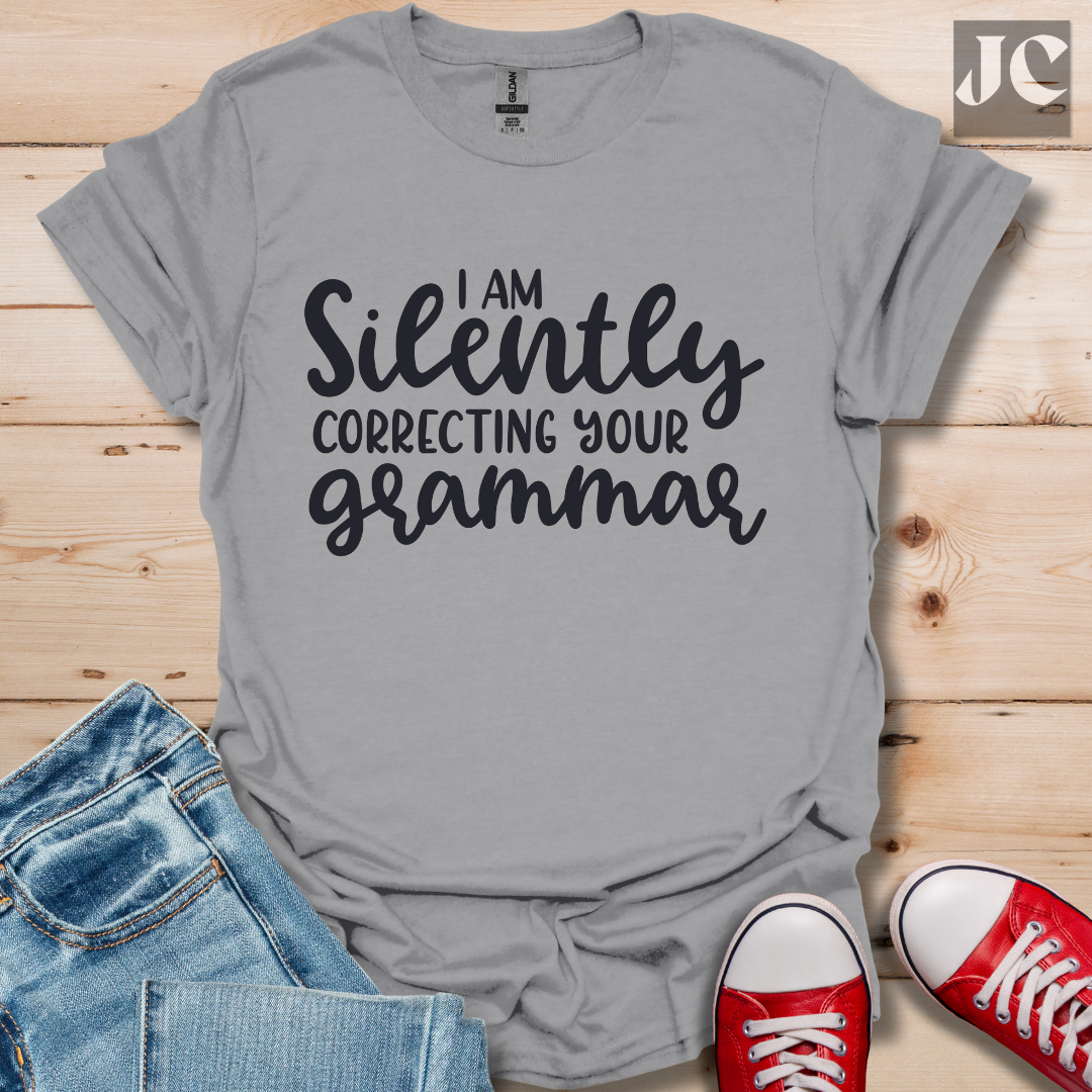 Silently Correcting your Grammar T-Shirt
