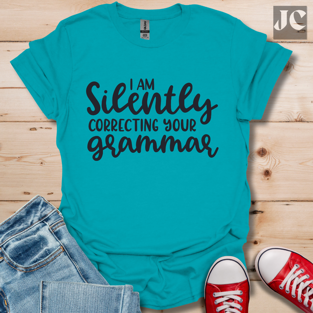 Silently Correcting your Grammar T-Shirt