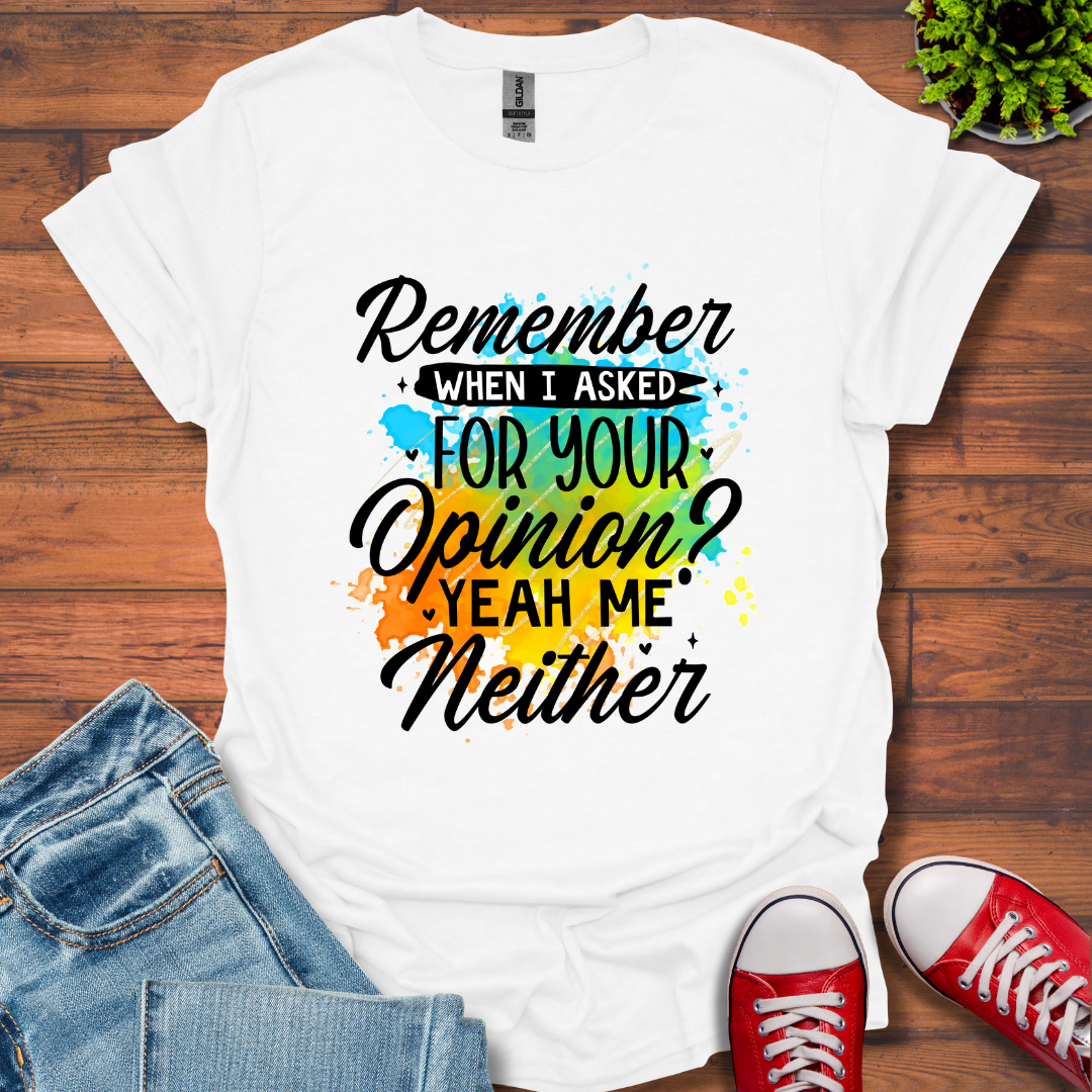 Remember When T-Shirt