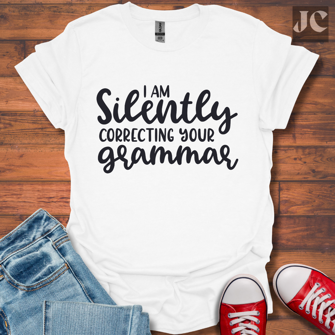 Silently Correcting your Grammar T-Shirt