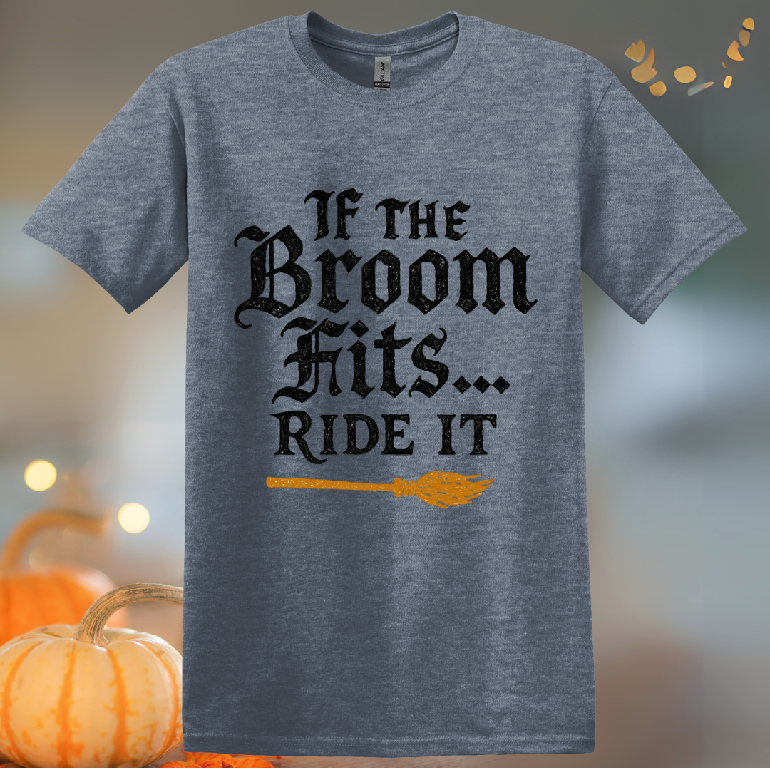Broom Fits... Halloween T-Shirt