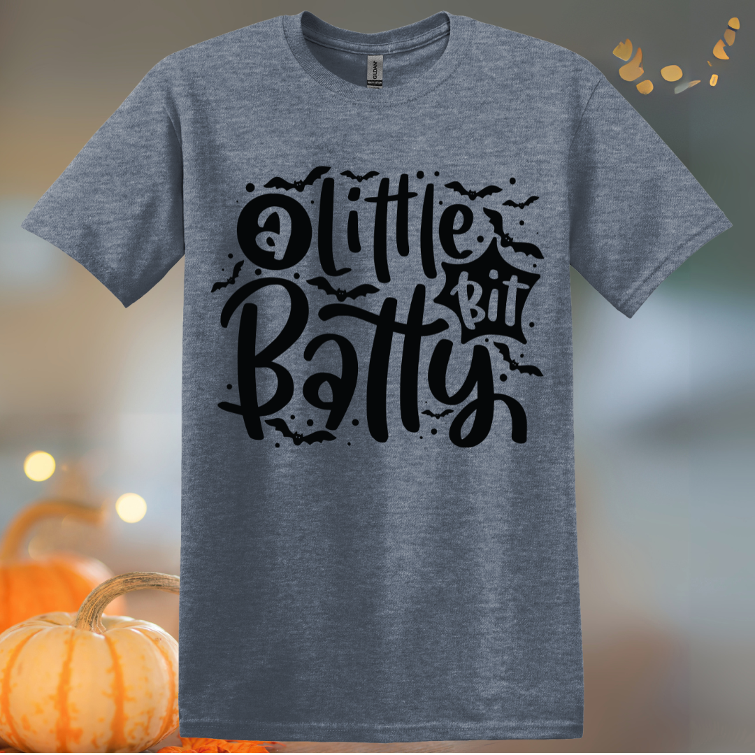 Little Bit Batty Halloween T-Shirt