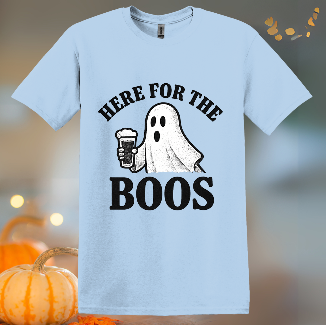 Here for the Boos Beer Halloween T-Shirt