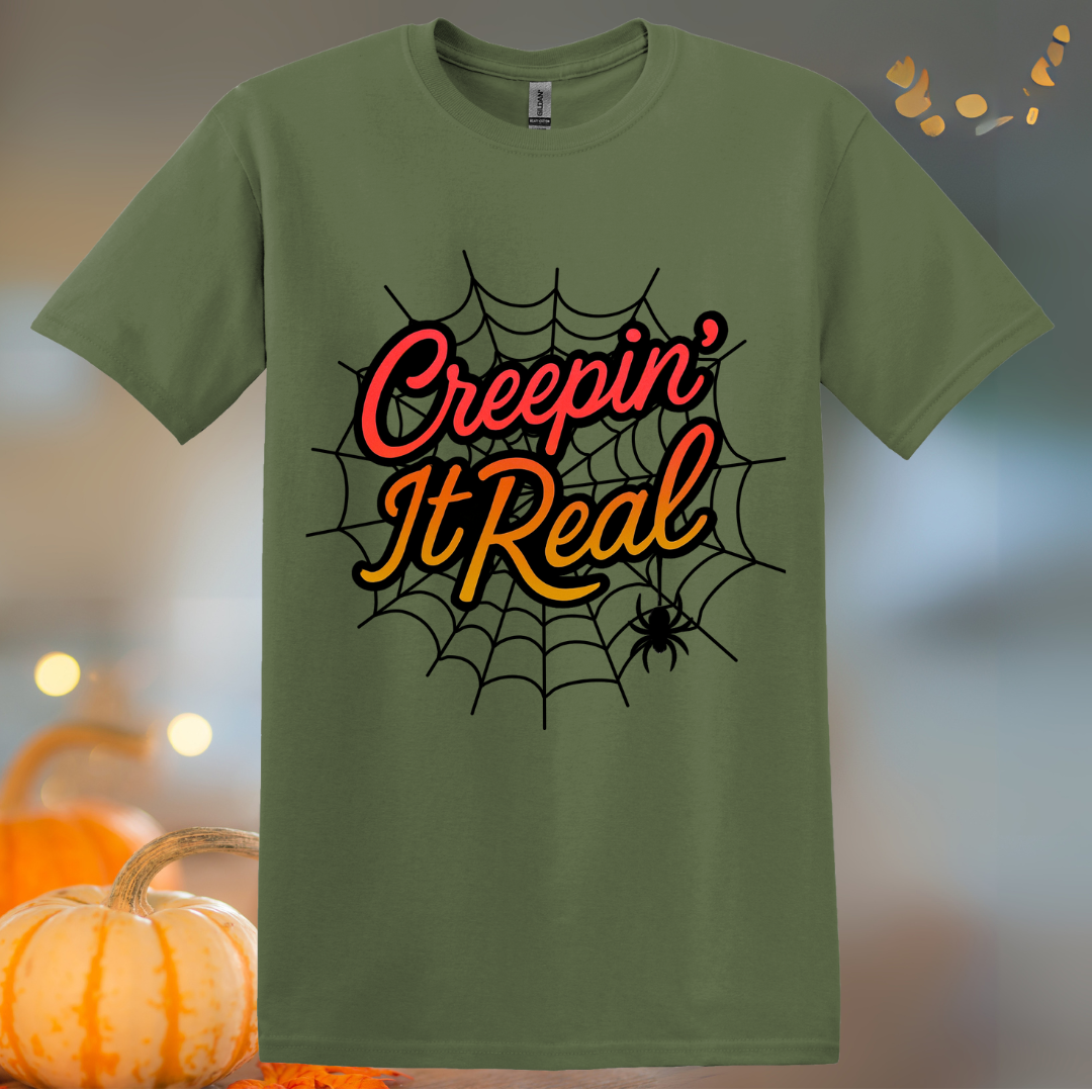 Creepin' It Real Halloween T-Shirt