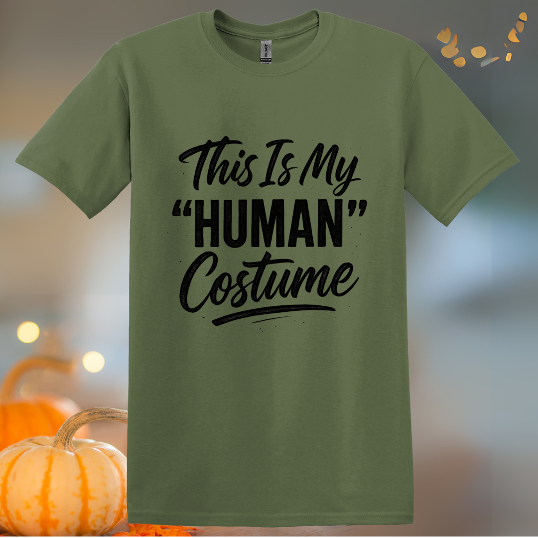Human Costume Halloween T-Shirt