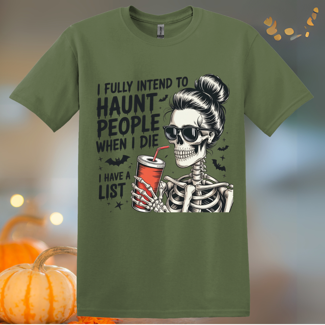 I Fully Intend Halloween T-Shirt