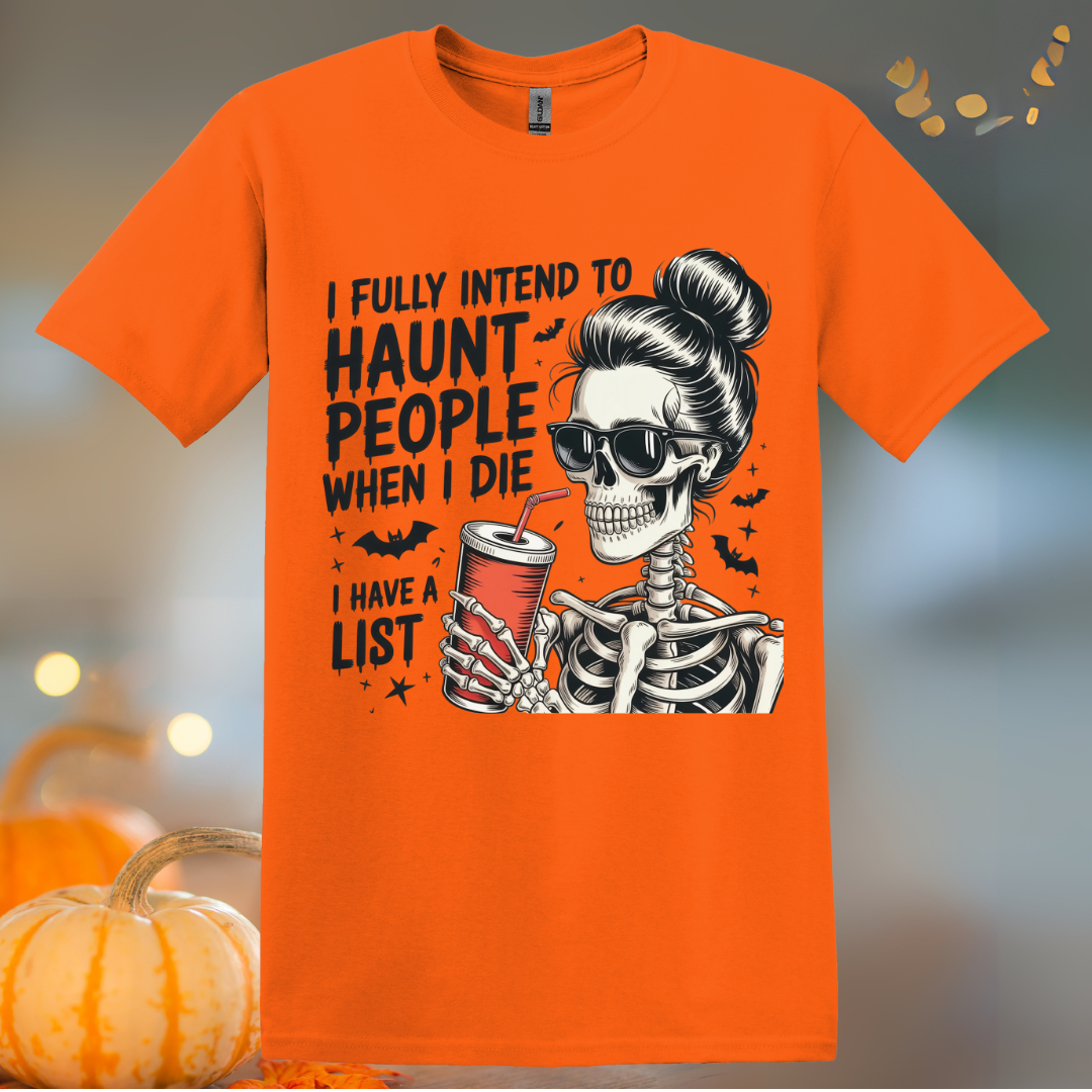 I Fully Intend Halloween T-Shirt