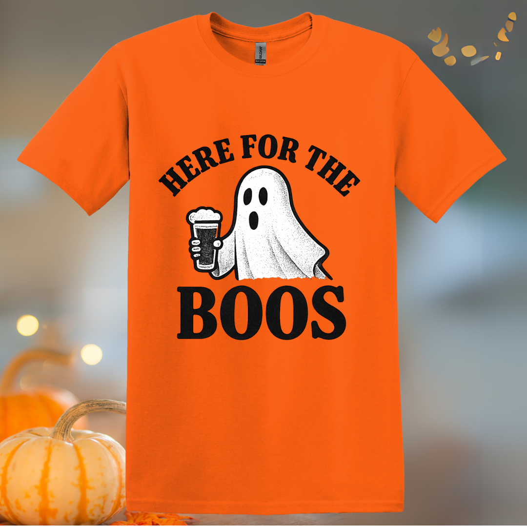 Here for the Boos Beer Halloween T-Shirt