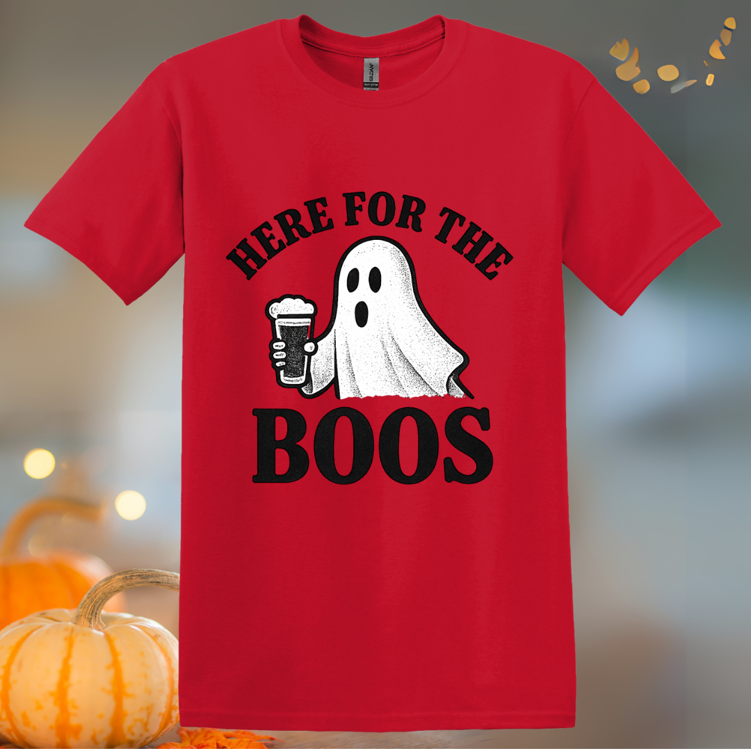 Here for the Boos Beer Halloween T-Shirt