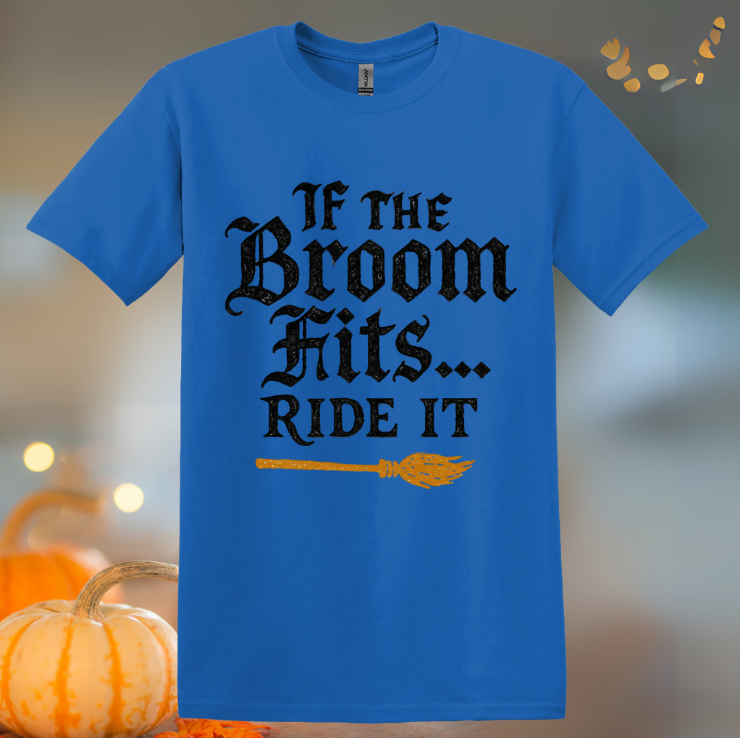 Broom Fits... Halloween T-Shirt