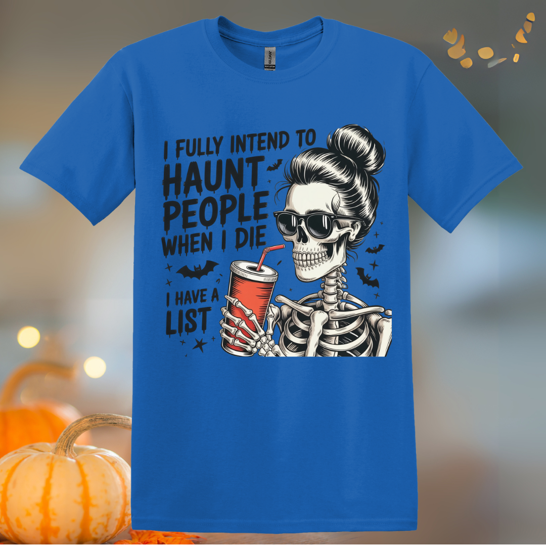I Fully Intend Halloween T-Shirt