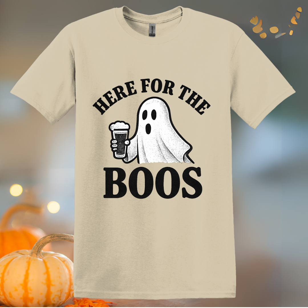 Here for the Boos Beer Halloween T-Shirt