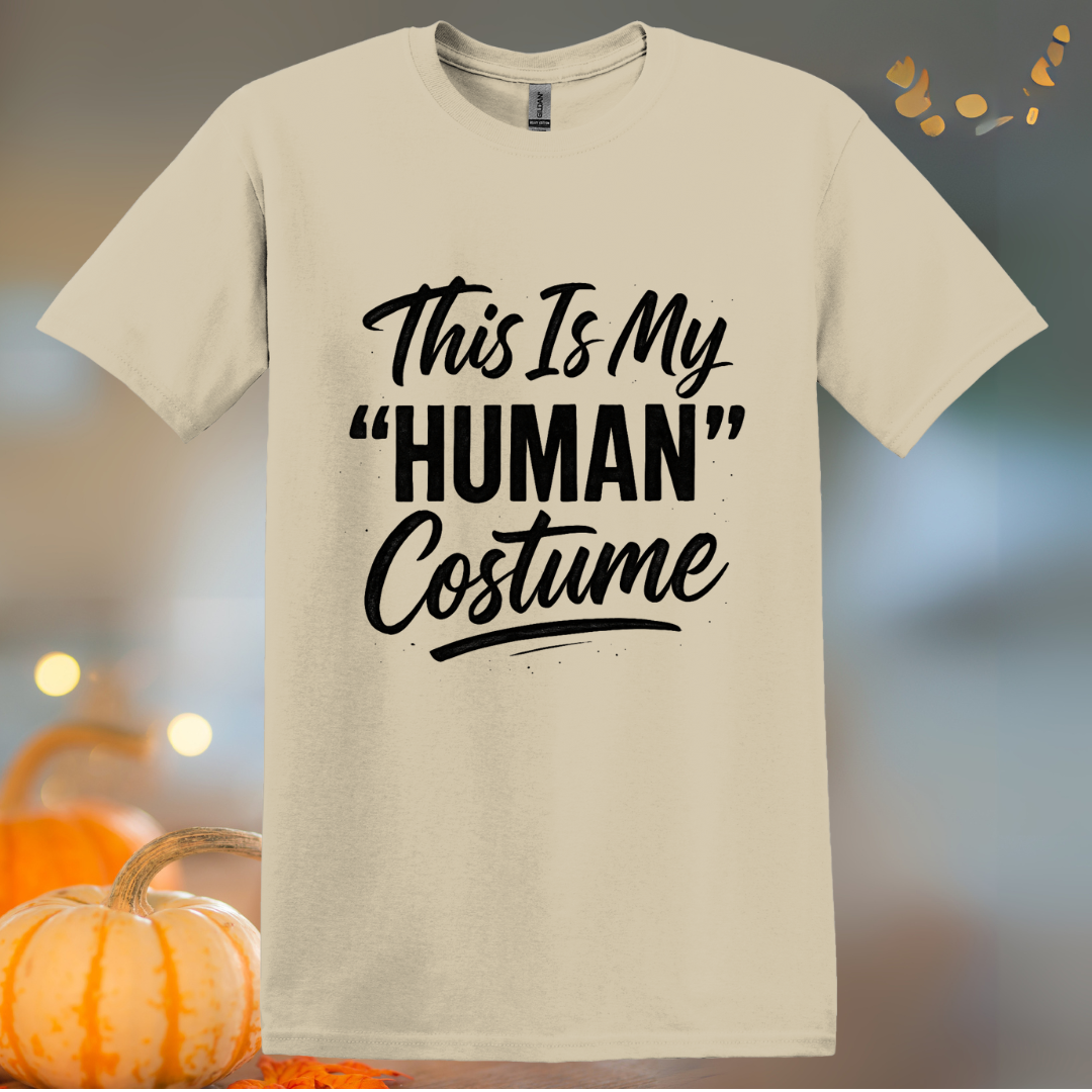 Human Costume Halloween T-Shirt