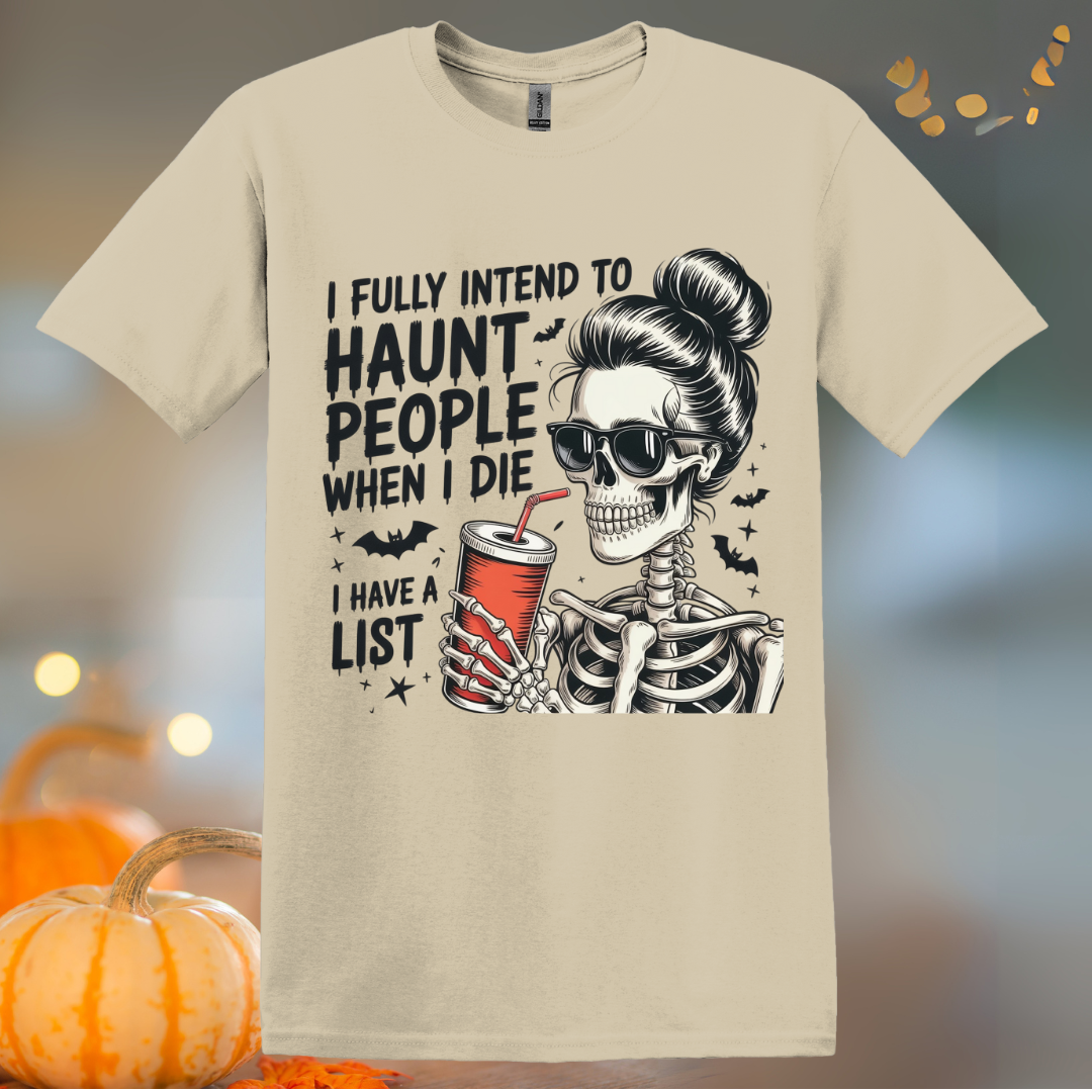 I Fully Intend Halloween T-Shirt