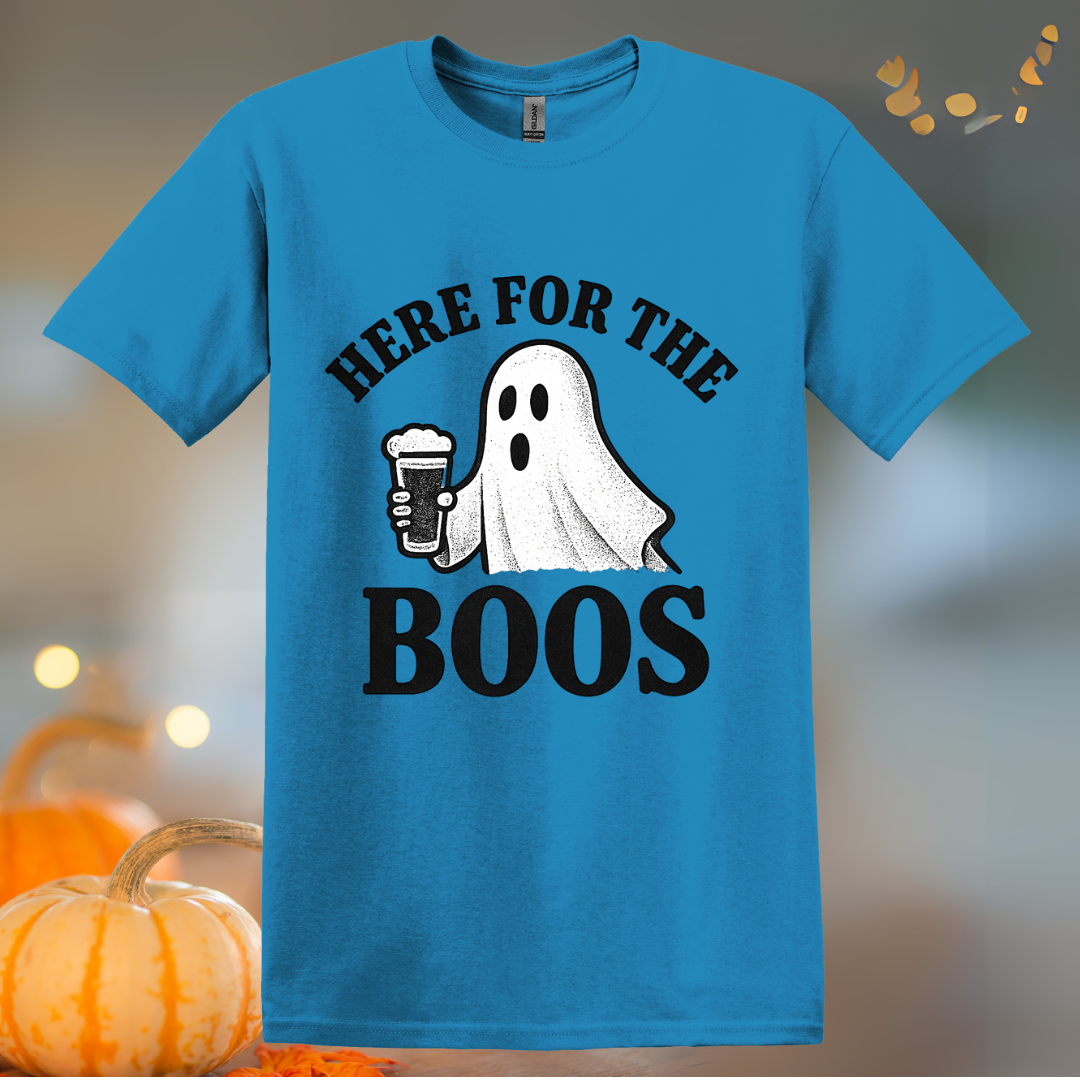 Here for the Boos Beer Halloween T-Shirt