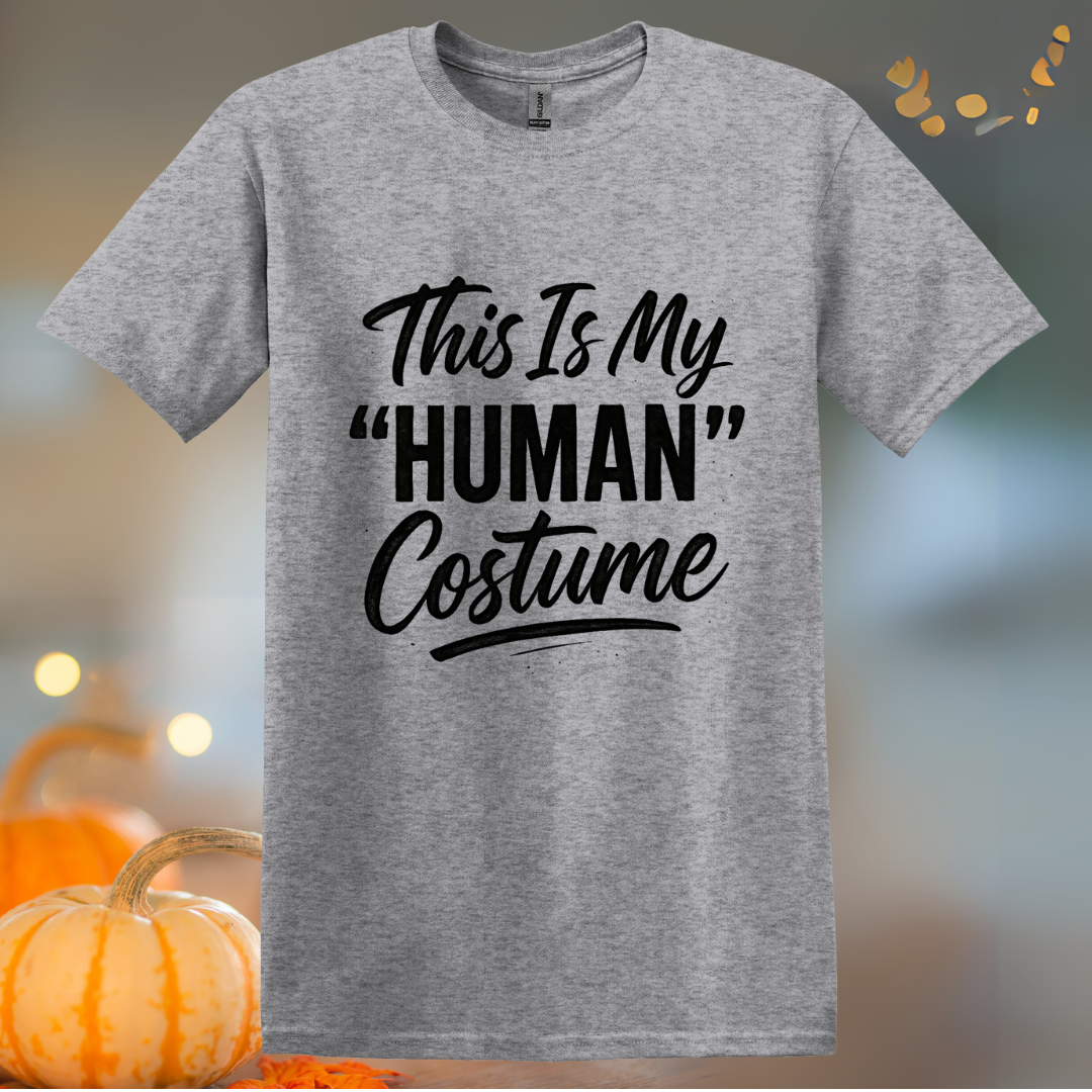 Human Costume Halloween T-Shirt