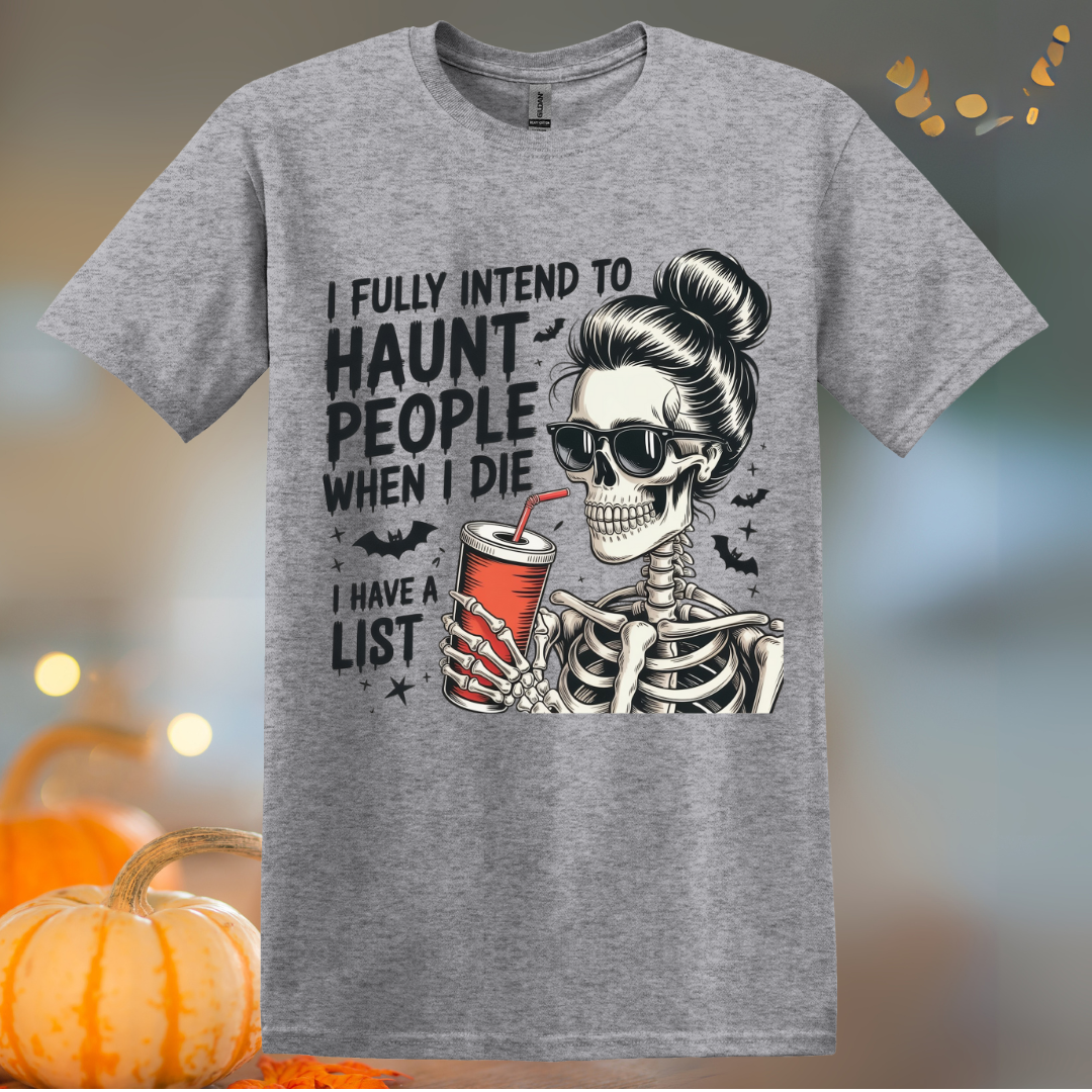I Fully Intend Halloween T-Shirt
