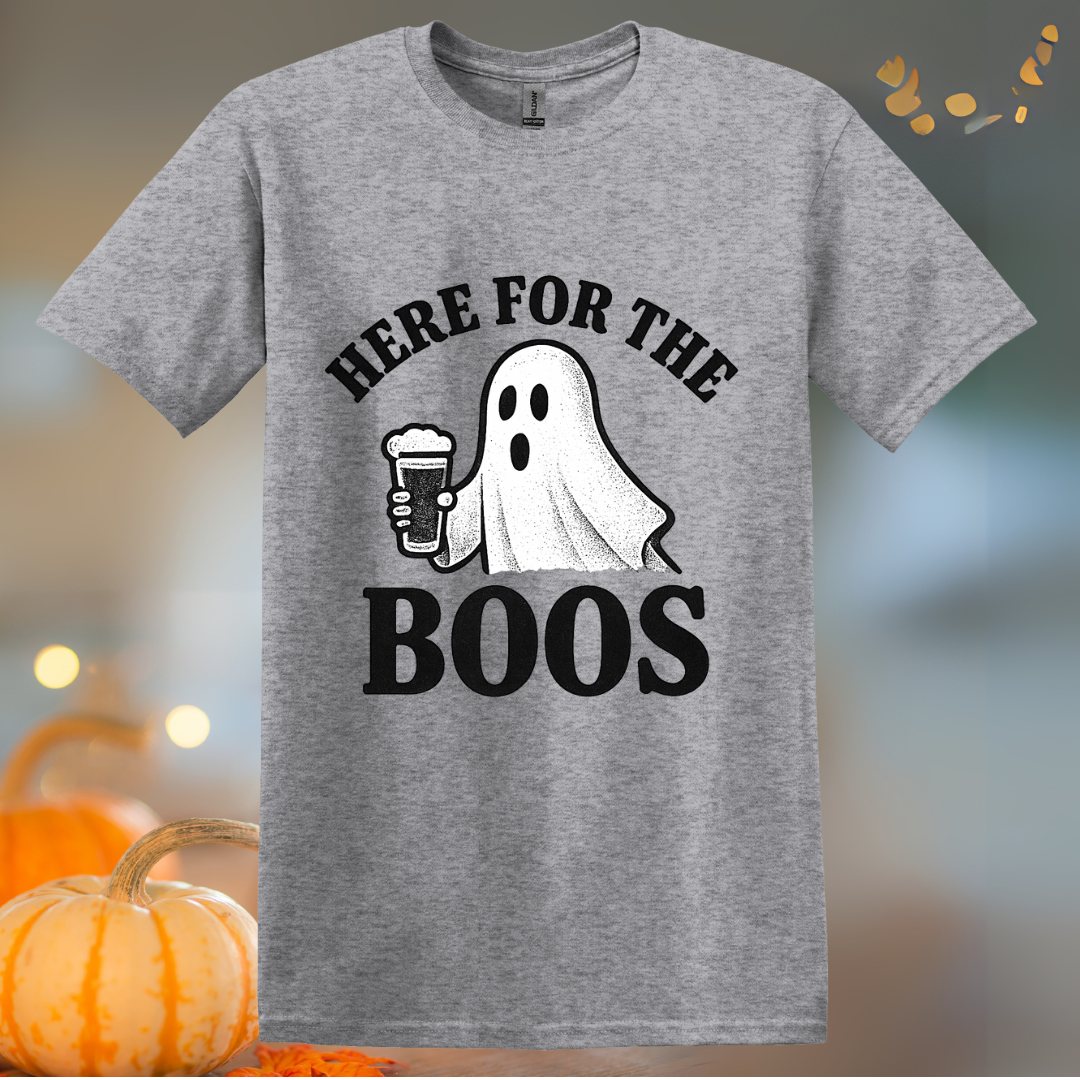 Here for the Boos Beer Halloween T-Shirt