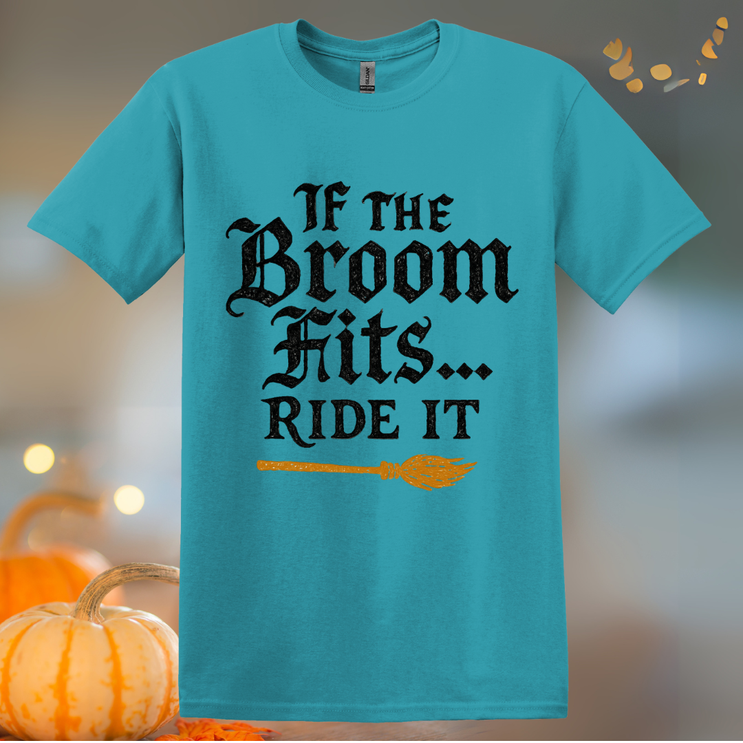 Broom Fits... Halloween T-Shirt