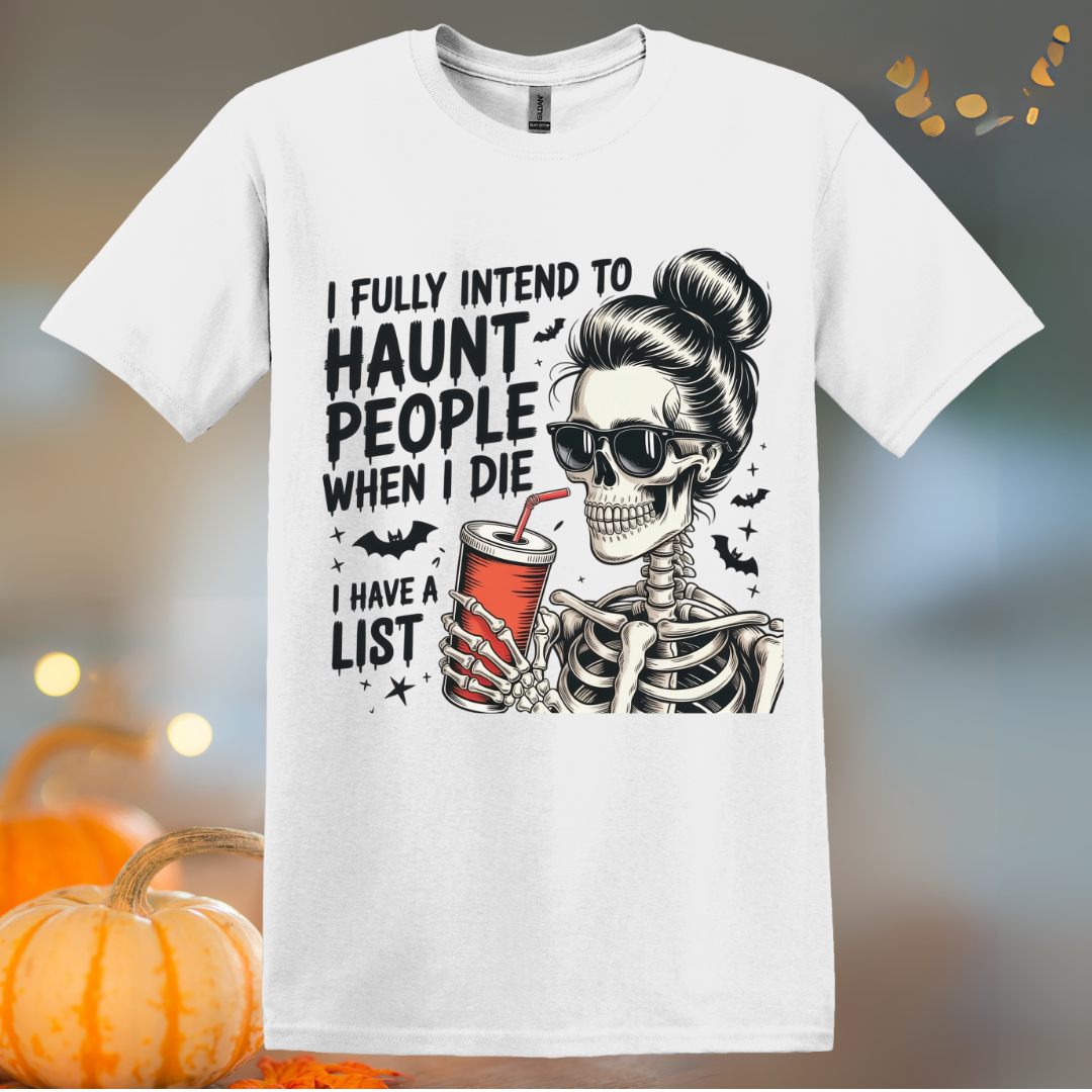 I Fully Intend Halloween T-Shirt