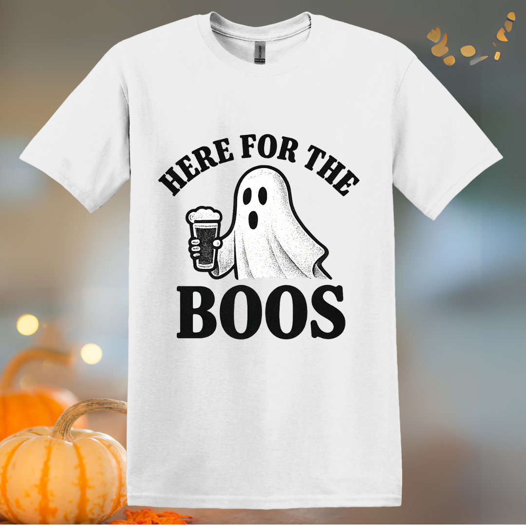 Here for the Boos Beer Halloween T-Shirt