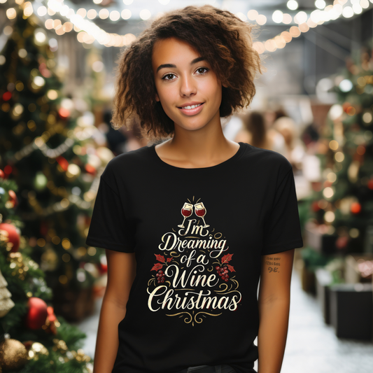 Wine Christmas T-Shirt