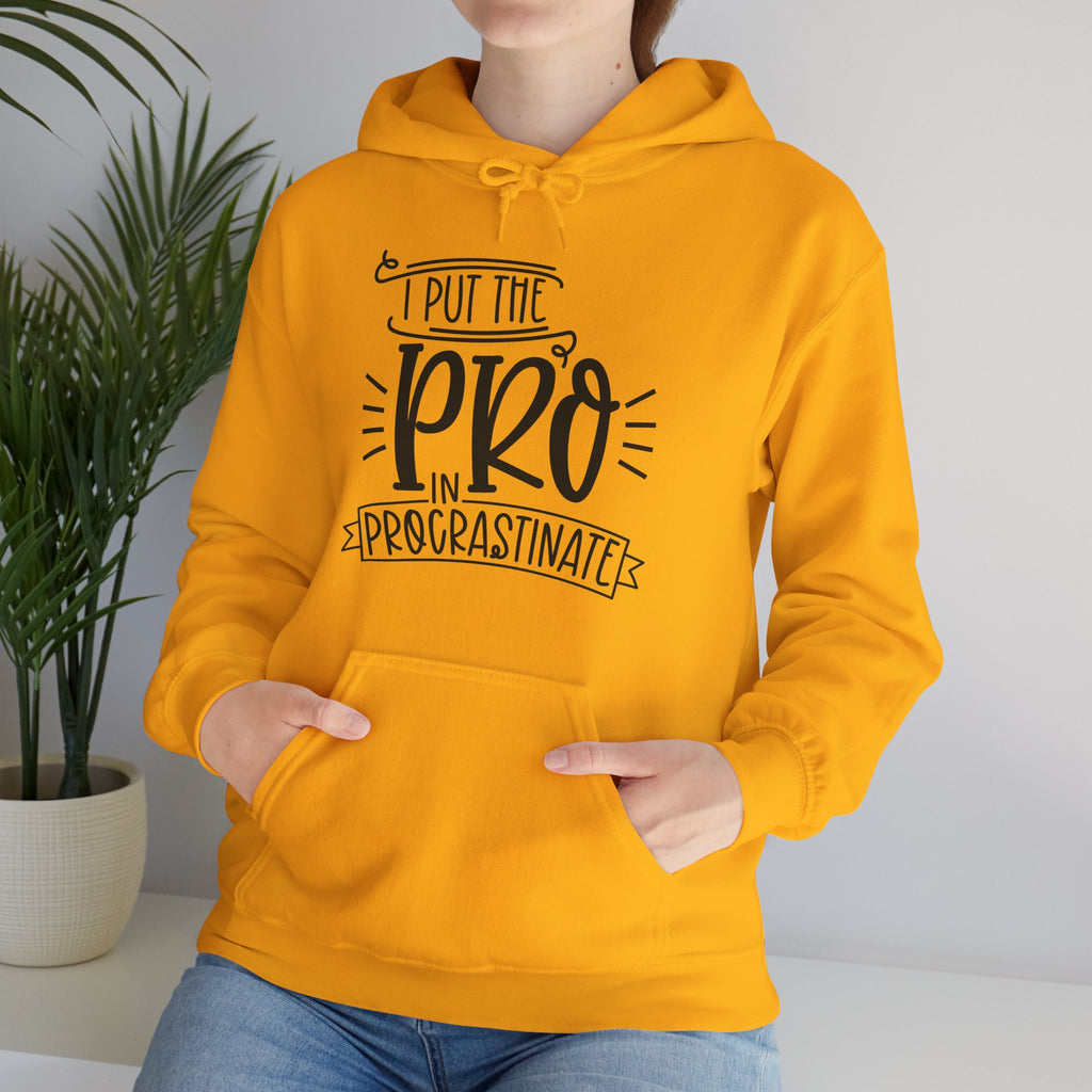 Pro in Procrastinate Hoodie