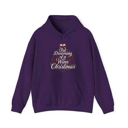 Wine Christmas Hoodie