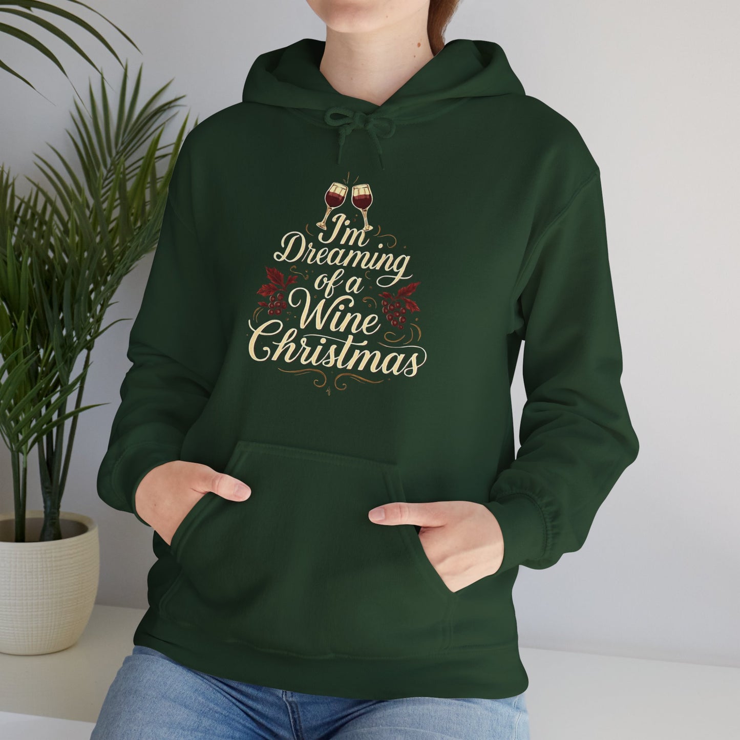 Wine Christmas Hoodie