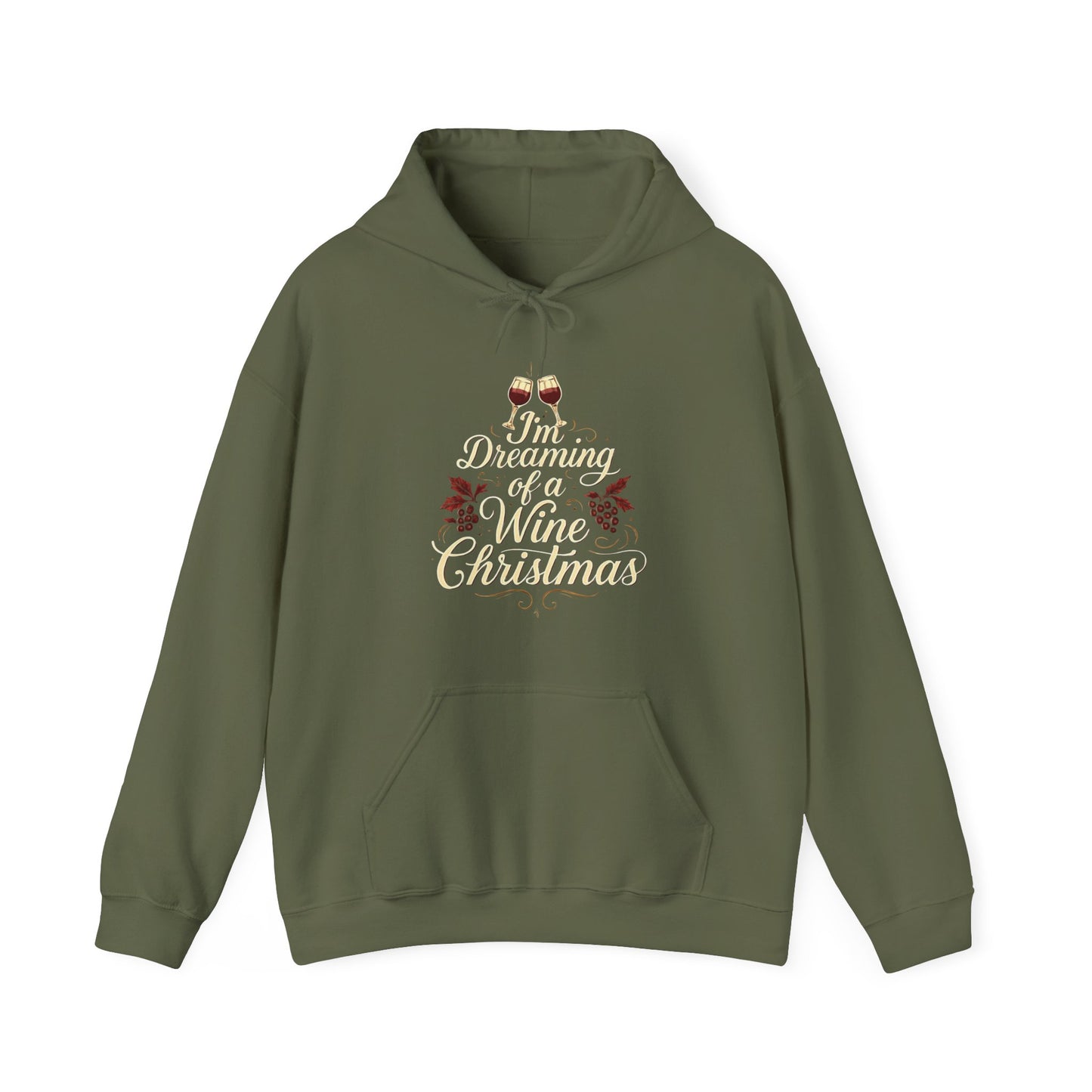 Wine Christmas Hoodie