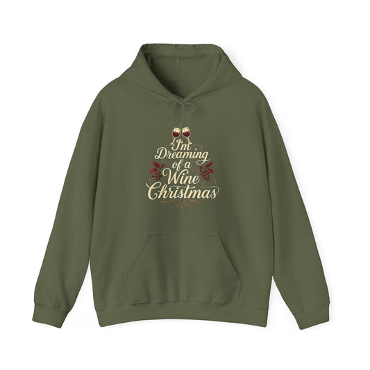 Wine Christmas Hoodie