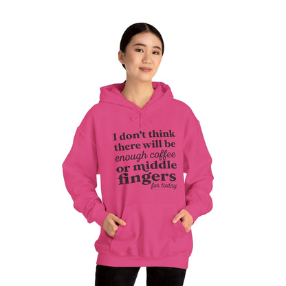 Coffee or Middle Finger Hoodie